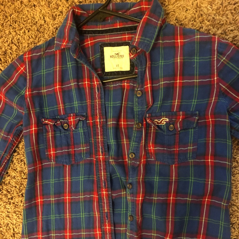 2 Different Colored Plaid Flannels - image 3